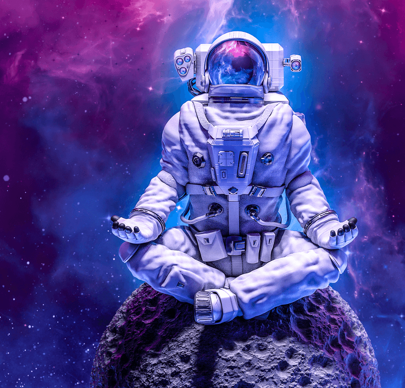 Zen astronaut